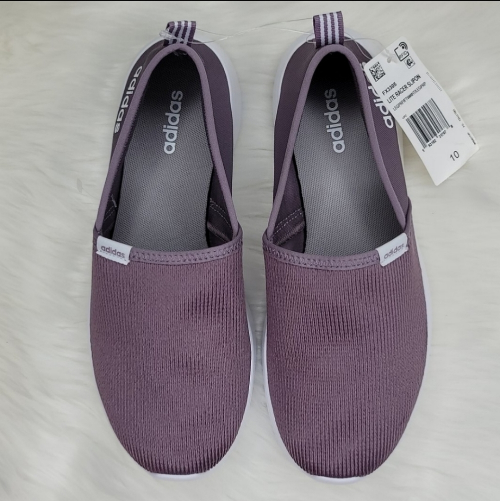 Adidas Lite Racer Slipon Athletic Comfort Sneakers - Picture 7 of 16